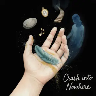 Crash into Nowhere mosaic tile